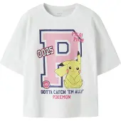 Name it Shirt 'NKFJixa Pokemon' blauw / geel / rosa / wit