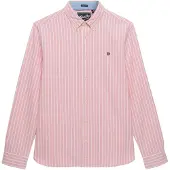 Superdry Overhemd 'Oxford Preppy' oudroze / wit