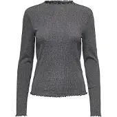 ONLY Shirt 'ONLEmma' zwart gemêleerd