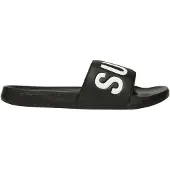 Superdry Muiltjes navy / wit