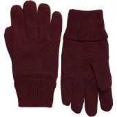 Superdry Handschoenen met Logo Rood Grootte: 1SIZE