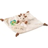 Sophie de Giraf knuffeldoekje met speenhouder - Speenknuffel - Speendoekje - Kraamcadeau - Babyshower cadeau - Vanaf 0 maanden - 30 x 30 cm