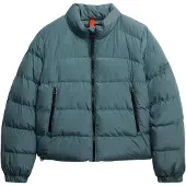 Superdry Tussenjas cyaan blauw