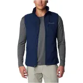 Columbia Sportswear - Ascender II Softshell Vest - Softshellbodywarmer L, blauw