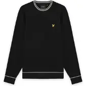 Lyle & Scott Trui grijs / zwart / wit