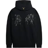 Superdry Sweatshirt grijs gemêleerd / zwart