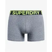 Superdry Boxershorts duifblauw / lichtgroen / zwart
