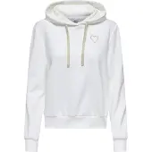 ONLY Sweatshirt 'ONLNola' goud / wit
