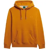Superdry Vintage Logo Geborduurde Hoodie Yellow Grootte: S