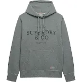 Superdry Sweatshirt '1954 Company' donkergrijs / grijs gemêleerd