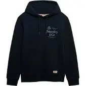 Superdry Sweatshirt marine / lichtgrijs