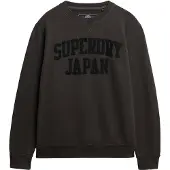 Superdry Sweatshirt antraciet / zwart