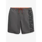 Superdry Boardshorts antraciet / zwart