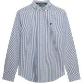 Superdry Blouse 'Oxford' blauw / pastelblauw