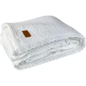 Town & Country Sprei Carolina White Katoen-180 x 260 cm