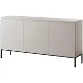 NADUVI Collection Dressoir Kate 3 deurs | spaanplaat beige 150x77x35 cm dressoirs | NADUVI