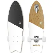 Street Surfing - 30 Surfskate Shark Attack Koa - Wit - 76cm