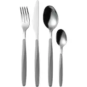 Guzzini 24 Piece Cutlery Set My Fusion Grey