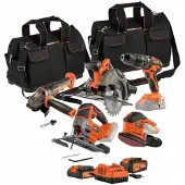 Dual Power Gereedschapsset (4 Stuks)
