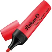 Pelikan Textmarker 490 - Markeerstift - Rood - 10 stuks