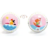 Djeco bal Love boat ball Ø12 cm kleurrijk speelgoed voor kinderen.