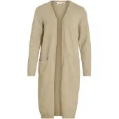 Vila Gebreid vest 'VIRil' beige gemêleerd