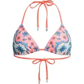 Superdry Dames Triangel bikinitop roze (M), Strandkleding, Gerecycled polyester, Duurzaam W3010397A