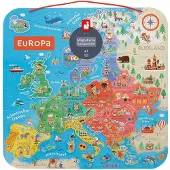 Janod Kaart Van Europa Magnetische Versie Duits