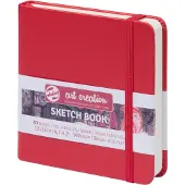 Talens Art Creation Schetsboek - Rood - 12x12cm - 140grams - Art Creation