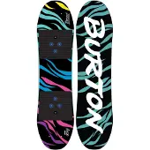 Burton - Snowboards - Mini Grom 2026 voor Unisex van Hout - Kindermaat 80 cm - Zwart