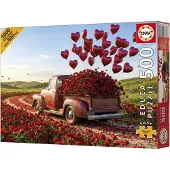 Educa Valentine's Pickup Puzzel (500 XXL stukjes)