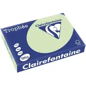 Clairefontaine Trophée Pastel, gekleurd papier, A4, 120 g, 250 vel, golfgroen