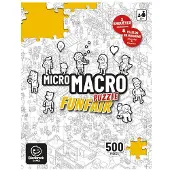 Pegasus MICRO MACRO - PUZZLE FUNFAIR, 500 stuk(s), 10 jaar