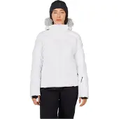 Rossignol - Dames ski jassen - W Staci Insulated Jacket White voor Dames - Maat L - Wit