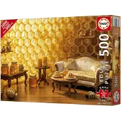 Educa legpuzzel XXL Pieces Honey Sweet Home 500 stukjes puzzelspel.