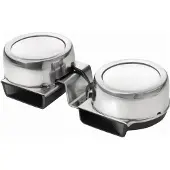 VETUS Double Electric Marine Horn Inox High/low 12v 12v Zilver