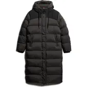 Superdry Wintermantel antraciet / zwart