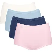 Sloggi Broekje 'Basic+' navy / pastelblauw / rosa / wit