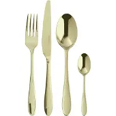 Sambonet Bestekset Velvet PVD Champagne (24-Delig)