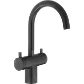 Bench Lavion draaibare wastafelkraan gunmetal pvd