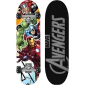 Marvel Avengers Skateboard Junior 71 X 20 Cm Zwart/rood