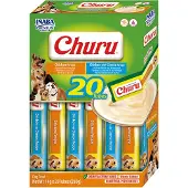 Inaba Churu Puree Hondensnack Multipack Chicken & Cheese 20 x 14 gr