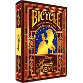 Sonstige Verlage Disney Beauty & The Beast - Premium Speelkaarten - Luxe tuck case met goudfolie
