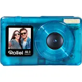 Rollei Compactline Pocket Transparent Blue Compactcamera Blauw