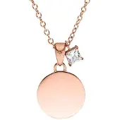 Purelei Ketting 'Poetic' rose-goud / wit