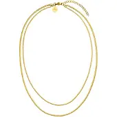 Purelei Ketting zonder hanger Sieraad Geschenk Two Layers dubbele ketting, 23171