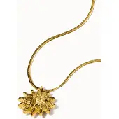 Purelei Iconic Sun Kette Gold Maat: OS | Kettingen Outlet | Dames | Geel