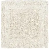 Homescapes douchemat crème 50x50 cm gemaakt van 100% katoen