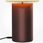 Maytoni Tafellamp Topo, dimbaar, rood, Woon-/ Eetkamer, metaal, Modern, Tafellamp