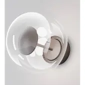 Maytoni Wandlamp buiten Velora, bruin / roest, Aluminium, Modern, Wandlamp buiten